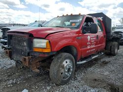 Salvage trucks for sale at Greenwood, NE auction: 2001 Ford F450 Super Duty