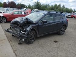Salvage cars for sale at Woodburn, OR auction: 2019 Subaru Crosstrek Premium