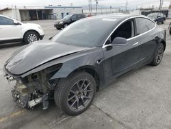 Salvage cars for sale from Copart Sun Valley, CA: 2019 Tesla Model 3