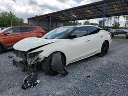 Salvage cars for sale from Copart Cartersville, GA: 2017 Nissan Maxima 3.5S