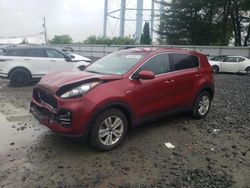 Salvage cars for sale from Copart Windsor, NJ: 2017 KIA Sportage LX