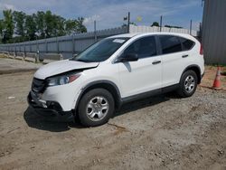 Salvage cars for sale at Spartanburg, SC auction: 2012 Honda CR-V LX