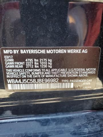 2018 BMW 440I Gran Coupe
