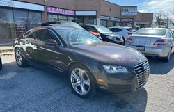 Audi A7 Premium salvage cars for sale: 2012 Audi A7 Premium