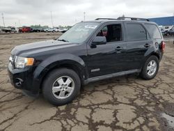 Salvage cars for sale from Copart Woodhaven, MI: 2010 Ford Escape XLT