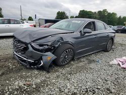 Salvage cars for sale at Mebane, NC auction: 2023 Hyundai Sonata Hybrid