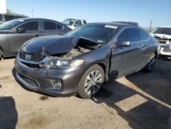 Salvage cars for sale at Tucson, AZ auction: 2015 Honda Accord EX