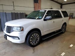Salvage cars for sale from Copart San Antonio, TX: 2015 Lincoln Navigator