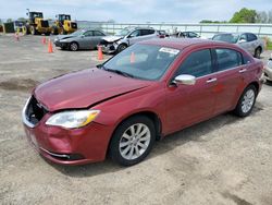 Salvage cars for sale at Mcfarland, WI auction: 2013 Chrysler 200 Limited