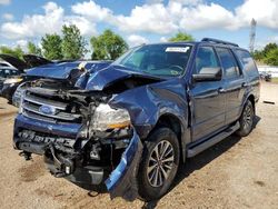 Salvage cars for sale at Elgin, IL auction: 2017 Ford Expedition XLT