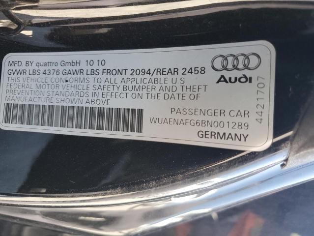 2011 Audi R8 5.2 Quattro
