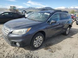 Salvage cars for sale from Copart Magna, UT: 2015 Subaru Outback 2.5I Premium