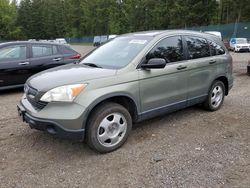 Salvage cars for sale from Copart Graham, WA: 2008 Honda CR-V LX