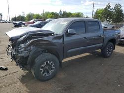 Salvage cars for sale from Copart Denver, CO: 2021 Toyota Tacoma Double Cab