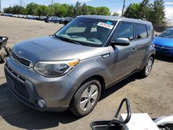 Salvage cars for sale at auction: 2015 KIA Soul