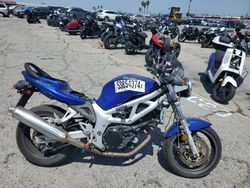 Salvage motorcycles for sale at Van Nuys, CA auction: 2000 Suzuki SV650
