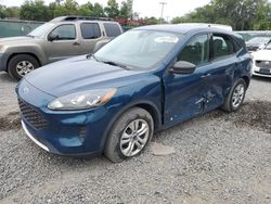 Salvage cars for sale at Riverview, FL auction: 2020 Ford Escape S