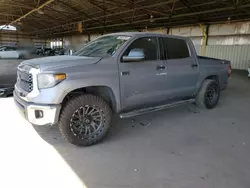 Vehiculos salvage en venta de Copart Phoenix, AZ: 2018 Toyota Tundra Crewmax SR5