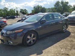 Salvage cars for sale from Copart Baltimore, MD: 2012 Acura TSX Tech