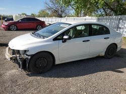 Salvage cars for sale at London, ON auction: 2008 Honda Civic DX