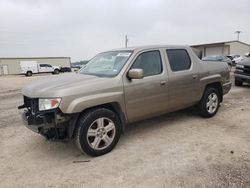 Salvage cars for sale at Temple, TX auction: 2011 Honda Ridgeline RTL