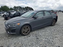 Salvage cars for sale at Loganville, GA auction: 2020 Ford Fusion SEL