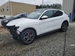 Alfa Romeo Stelvio ti Sport salvage cars for sale: 2018 Alfa Romeo Stelvio TI Sport