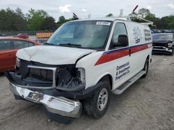 Salvage trucks for sale at Madisonville, TN auction: 2018 GMC Savana G2500