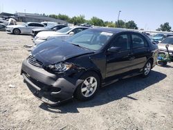 Salvage cars for sale at Sacramento, CA auction: 2007 Toyota Corolla CE