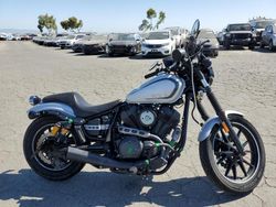 Salvage motorcycles for sale at Martinez, CA auction: 2015 Yamaha XVS950 CU