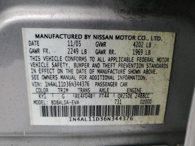 2006 Nissan Altima S