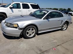 Salvage cars for sale at Grand Prairie, TX auction: 2001 Ford Mustang