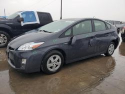 Salvage cars for sale from Copart Grand Prairie, TX: 2010 Toyota Prius