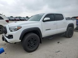 Salvage cars for sale at San Antonio, TX auction: 2017 Toyota Tacoma Double Cab
