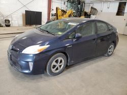 Salvage cars for sale from Copart Center Rutland, VT: 2012 Toyota Prius