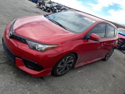 Toyota Corolla IM salvage cars for sale: 2018 Toyota Corolla IM