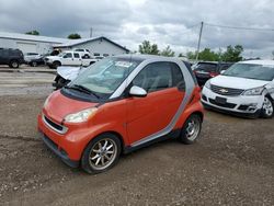 Salvage cars for sale at Pekin, IL auction: 2008 Smart Fortwo Pure