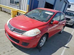 Salvage cars for sale from Copart Vallejo, CA: 2007 Nissan Versa S