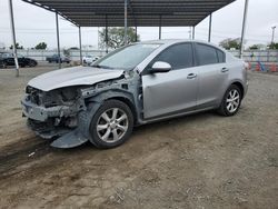 Salvage cars for sale at San Diego, CA auction: 2011 Mazda 3 I