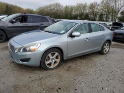 Salvage cars for sale at North Billerica, MA auction: 2013 Volvo S60 T5