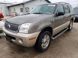 Salvage cars for sale at Pekin, IL auction: 2004 Mercury Mountaineer