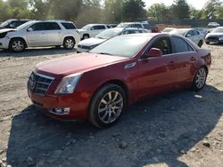 Salvage cars for sale at Madisonville, TN auction: 2008 Cadillac CTS HI Feature V6