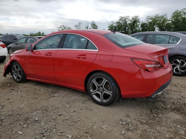 2018 Mercedes-Benz CLA 250 4matic