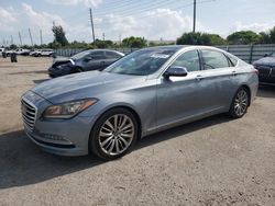 Salvage cars for sale from Copart Miami, FL: 2015 Hyundai Genesis 5.0L