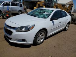 Salvage cars for sale from Copart Brighton, CO: 2015 Chevrolet Malibu LS