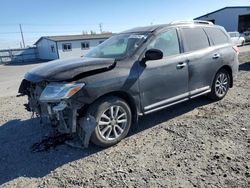 Salvage cars for sale at Airway Heights, WA auction: 2015 Nissan Pathfinder S
