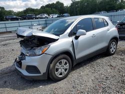 Chevrolet salvage cars for sale: 2018 Chevrolet Trax LS