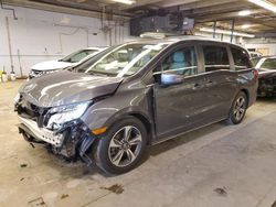 Salvage cars for sale at Wheeling, IL auction: 2019 Honda Odyssey Touring