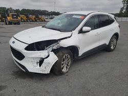 Salvage cars for sale at Dunn, NC auction: 2020 Ford Escape SE