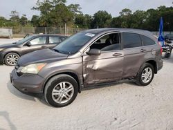 Salvage cars for sale from Copart Fort Pierce, FL: 2011 Honda CR-V EXL